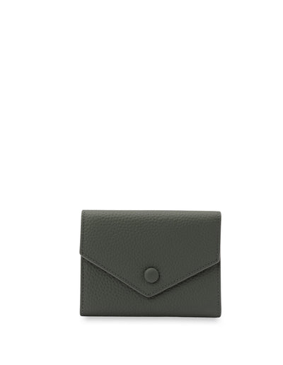 Mocha Naomi Leather Small Wallet- Sage | Mocha Australia