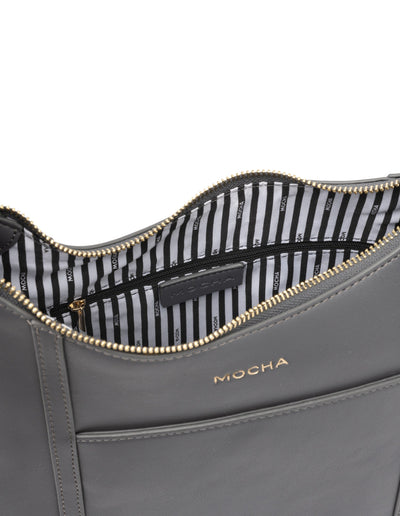 Mocha Stella Shoulder Bag- Slate Grey | Mocha Australia