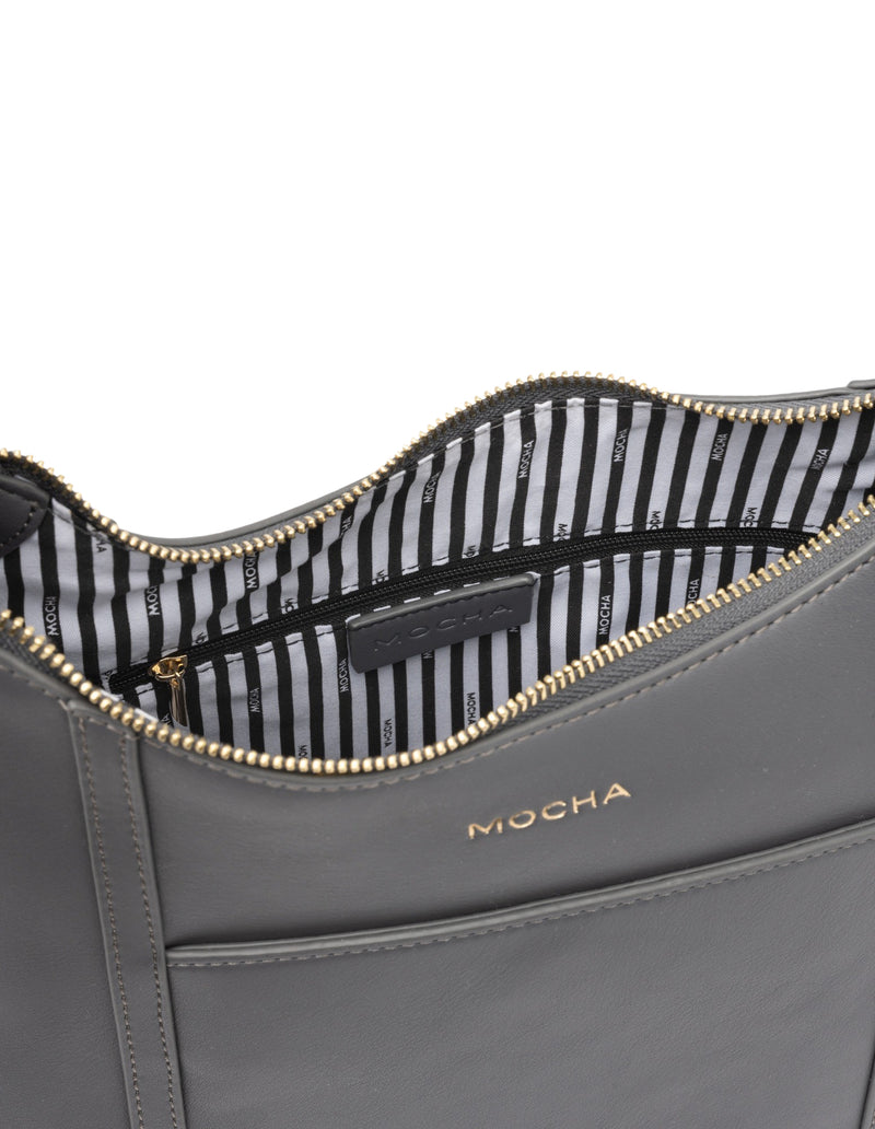 Mocha Stella Shoulder Bag- Slate Grey | Mocha Australia