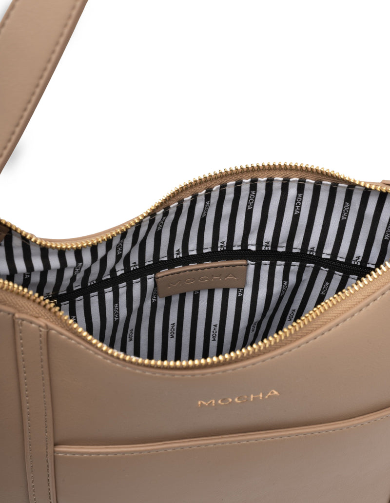 Mocha Stella Shoulder Bag- Almond | Mocha Australia