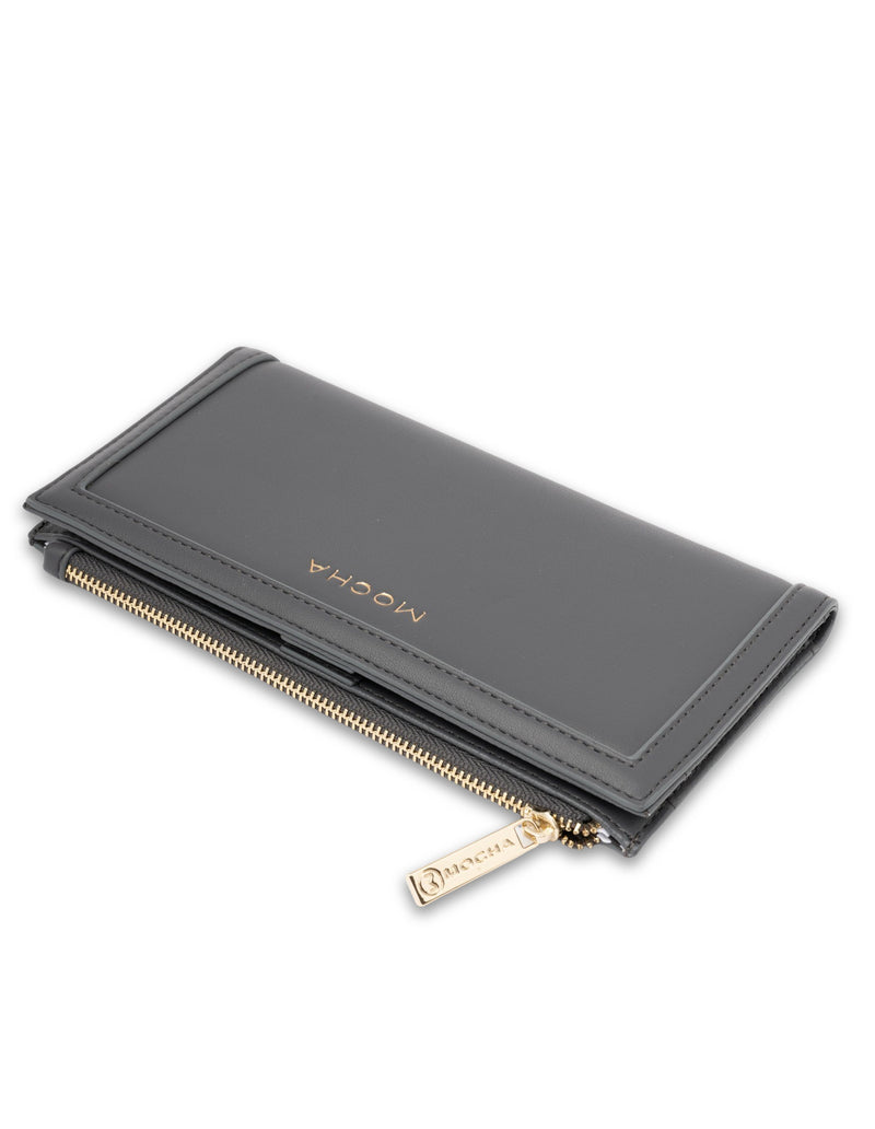 Mocha Stella Long Wallet- Slate Grey | Mocha Australia