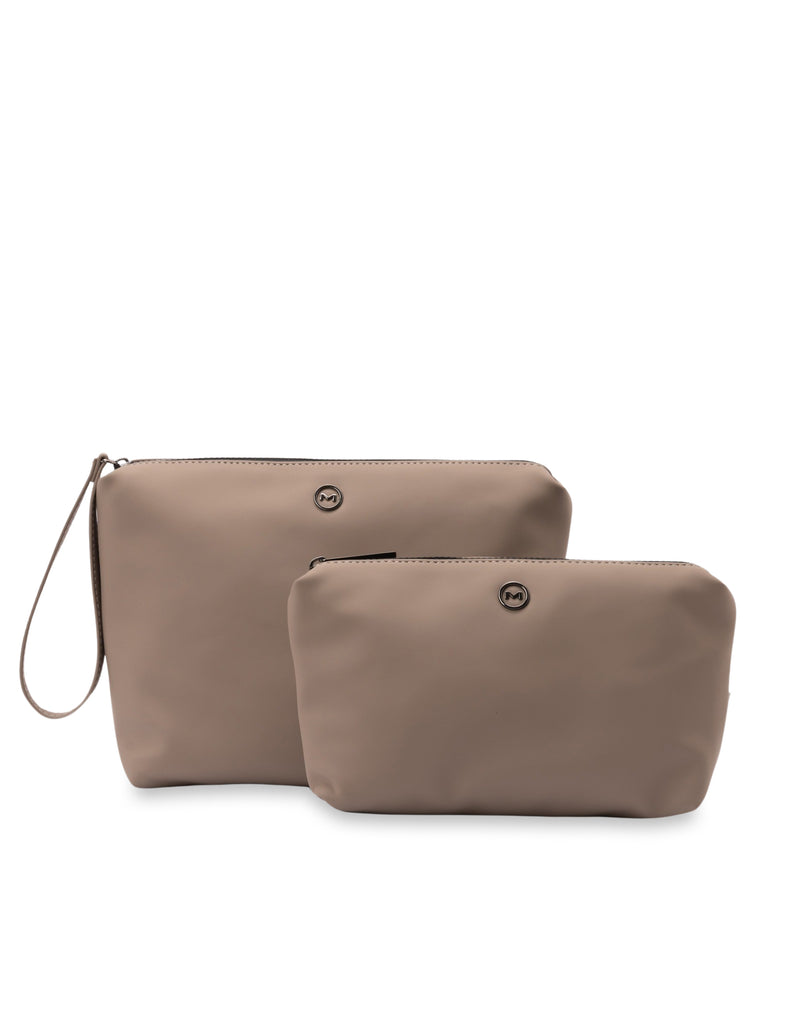 Mocha Oakley Overnight Pouches- Taupe | Mocha Australia