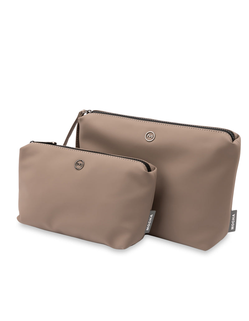 Mocha Oakley Overnight Pouches- Taupe | Mocha Australia