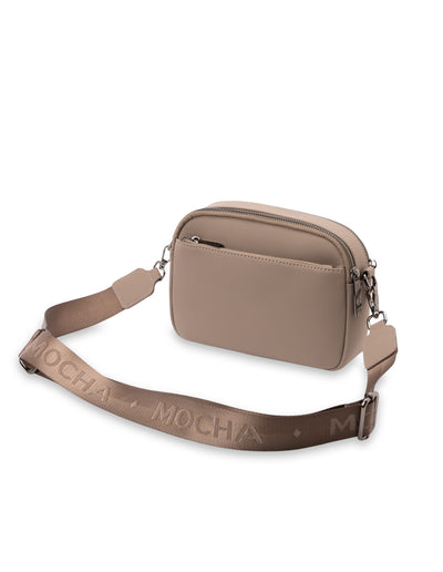 Mocha Oakley Crossbody- Taupe | Mocha Australia