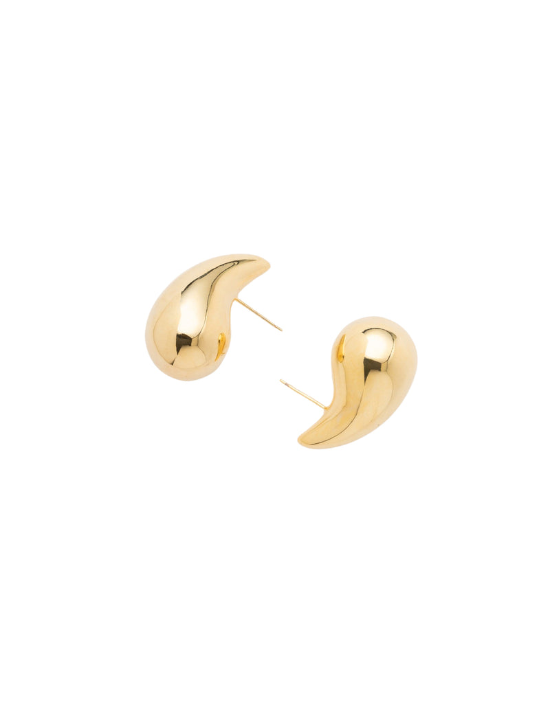 Mocha Luna Earrings- Gold