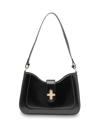 Mocha Danika Leather Crossbody Bag- Black | Mocha Australia