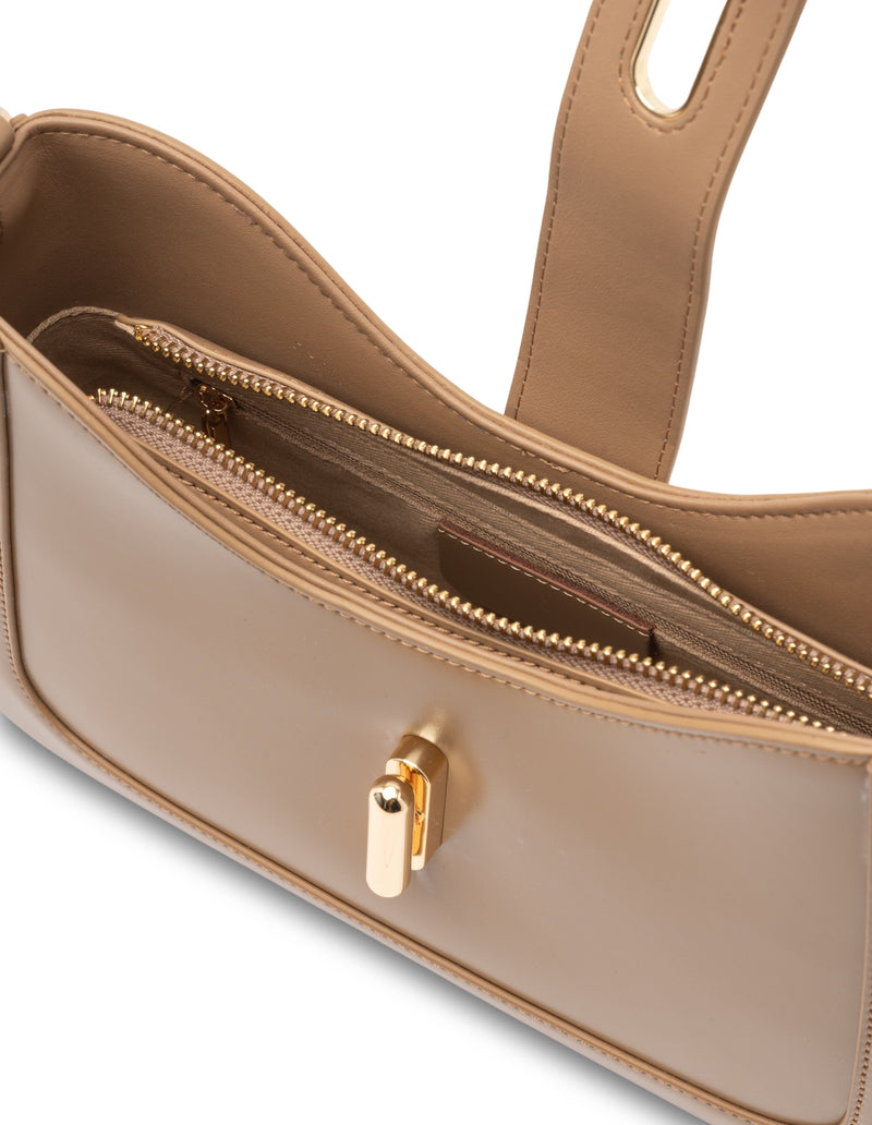 Mocha Danika Leather Crossbody Bag- Tan | Mocha Australia