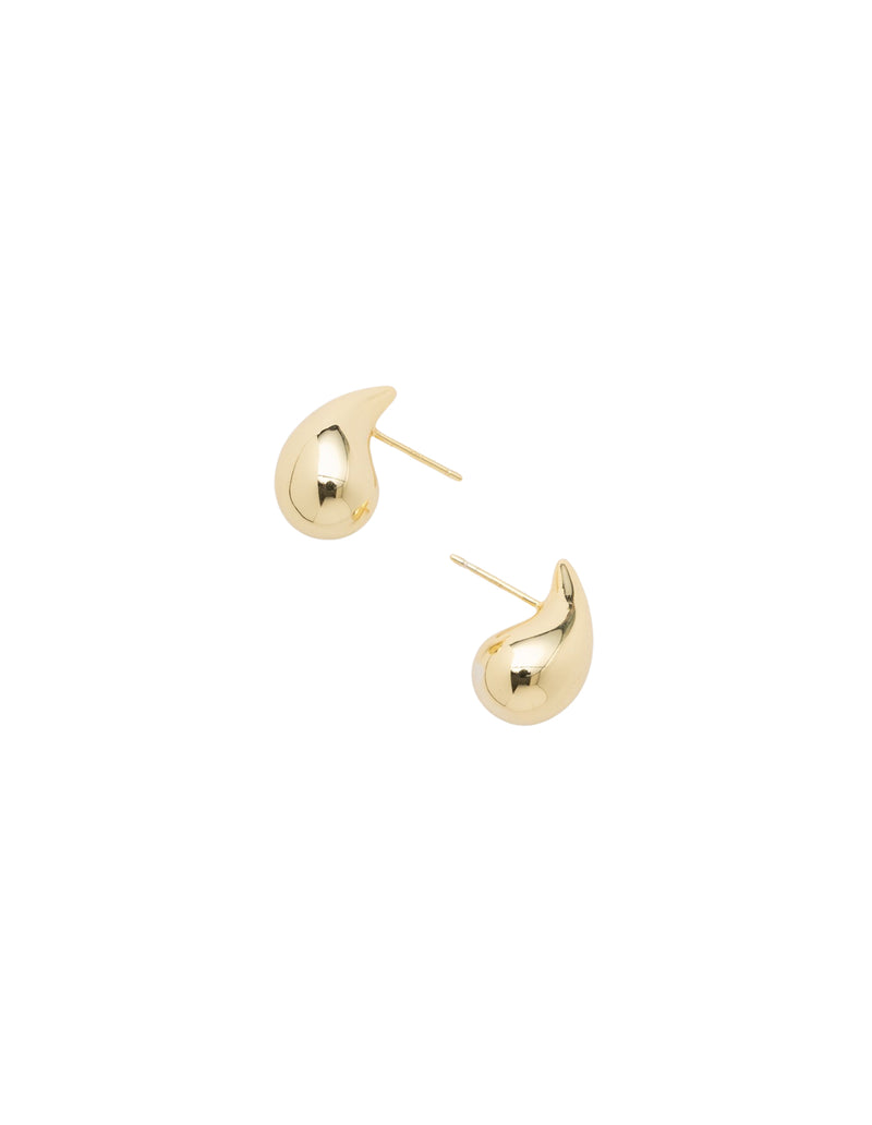 Mocha Mini Luna Earrings- Gold | Mocha Australia