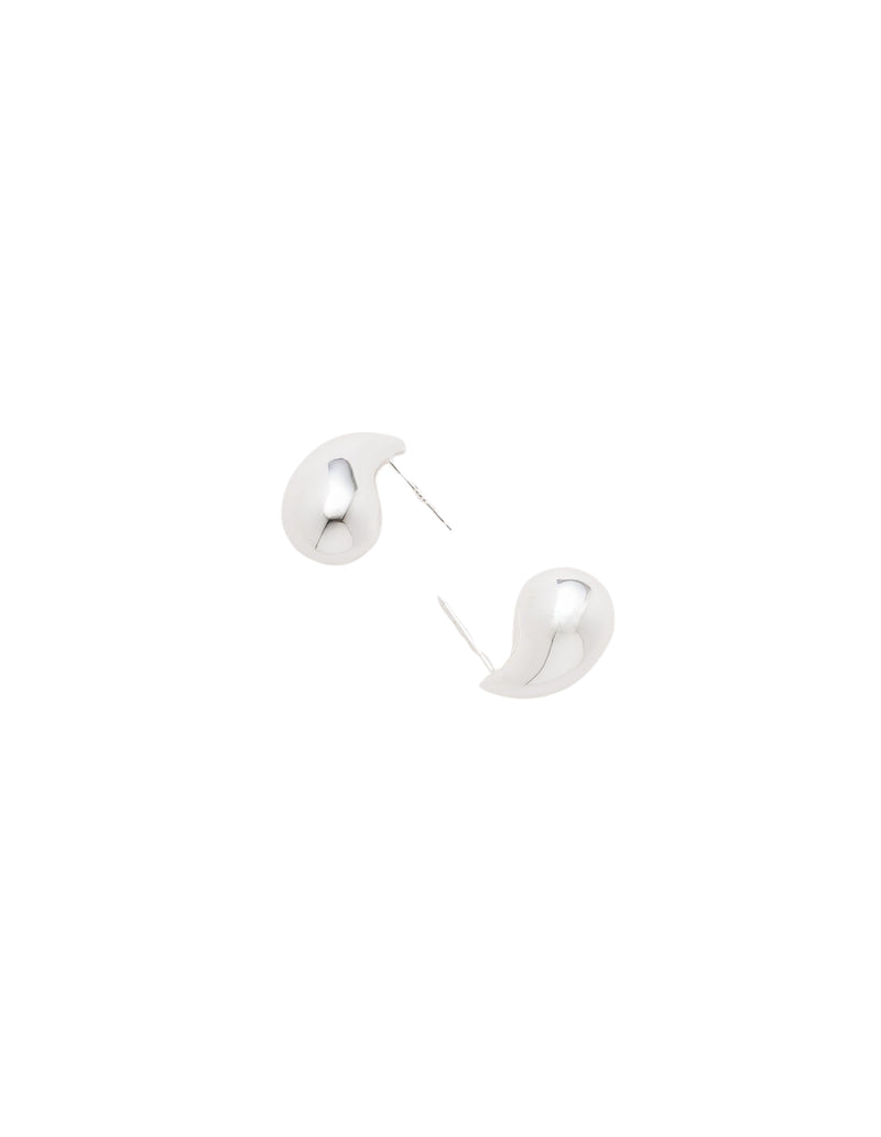 Mocha Mini Luna Earrings- Silver | Mocha Australia