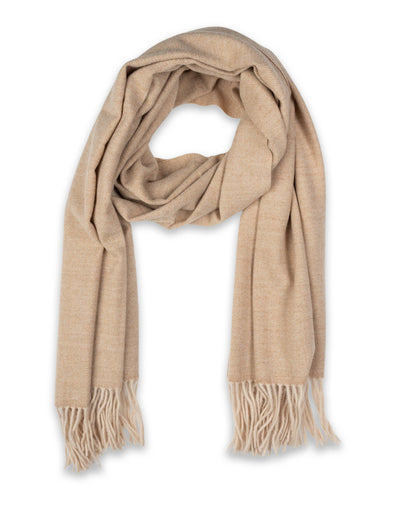 Mocha Classic Twill Scarf- Beige | Mocha Australia