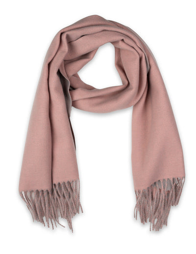 Mocha Two-tone Twill Scarf- Pink/Grey | Mocha Australia