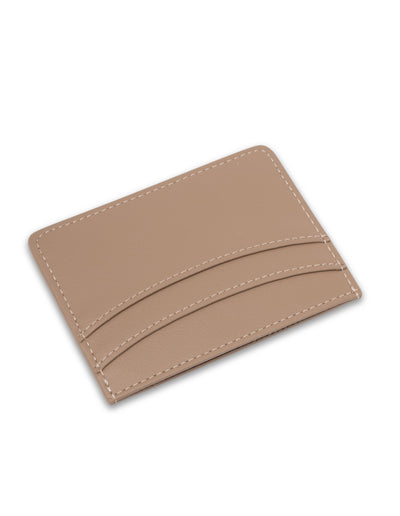 Mocha Donnette Simple Card Holder - Chestnut | Mocha Australia