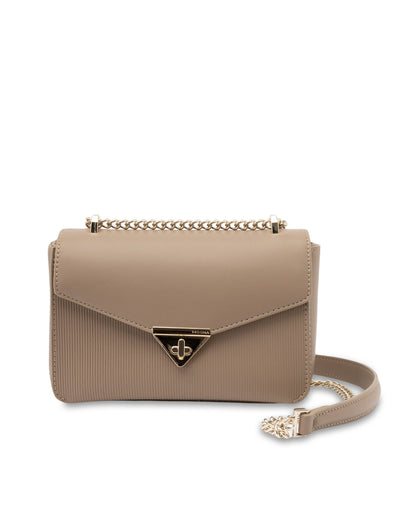 Mocha Penelope Crossbody Bag - Taupe | Mocha Australia