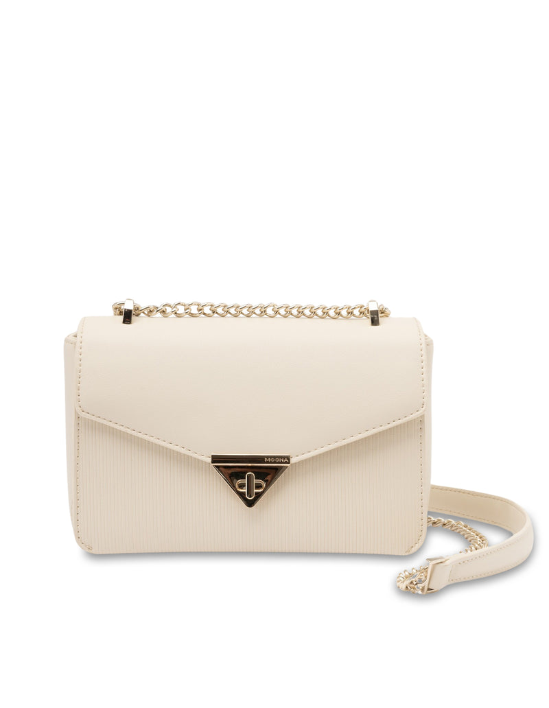 Mocha Penelope Crossbody Bag - Cream | Mocha Australia