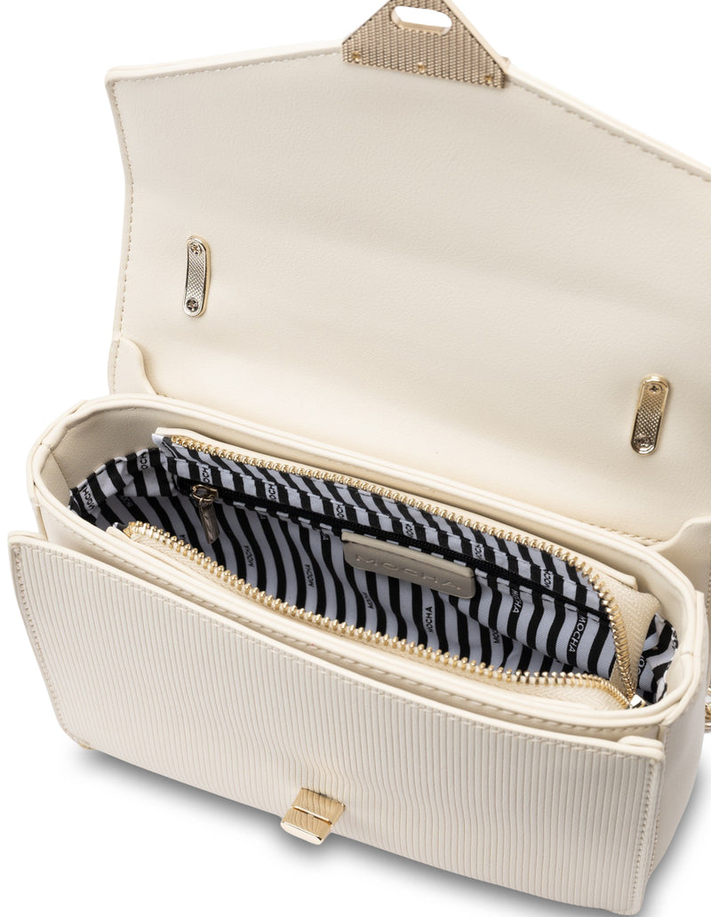 Mocha Penelope Crossbody Bag - Cream | Mocha Australia