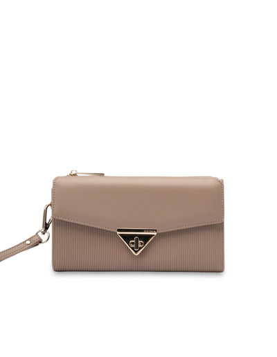 Mocha Penelope Wallet Clutch - Taupe | Mocha Australia
