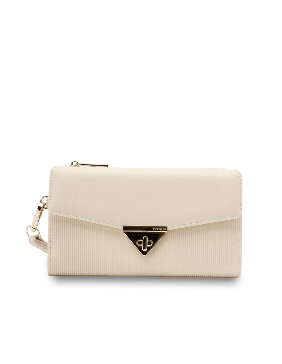 Mocha Penelope Wallet Clutch Cream Mocha Australia