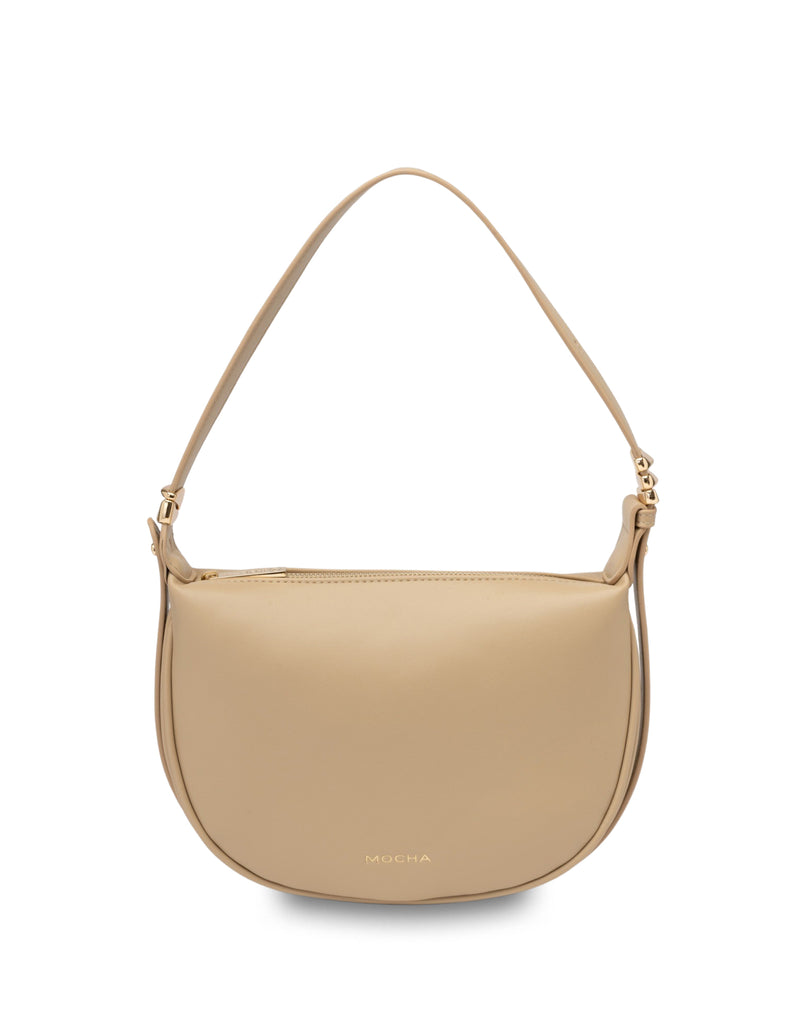 Mocha Savannah Shoulder Crossbody Bag - Beige | Mocha Australia
