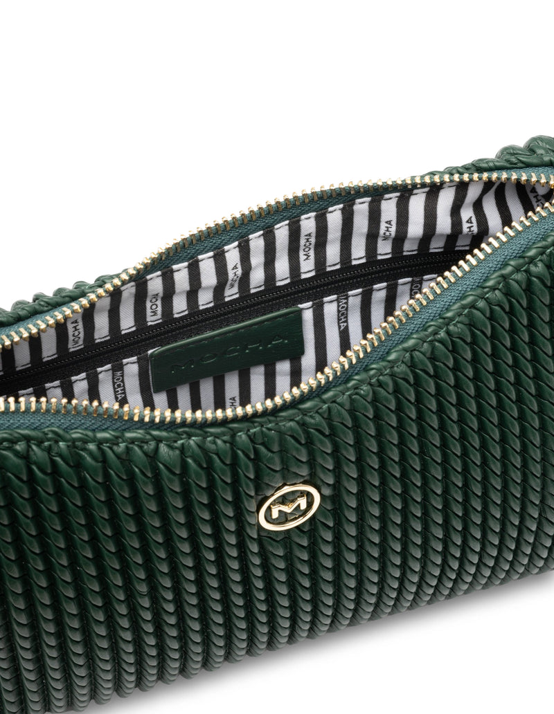 Mocha Serena Crossbody Bag- Emerald | Mocha Australia