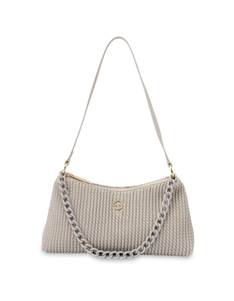 Mocha Serena Crossbody Bag- Light Grey | Mocha Australia