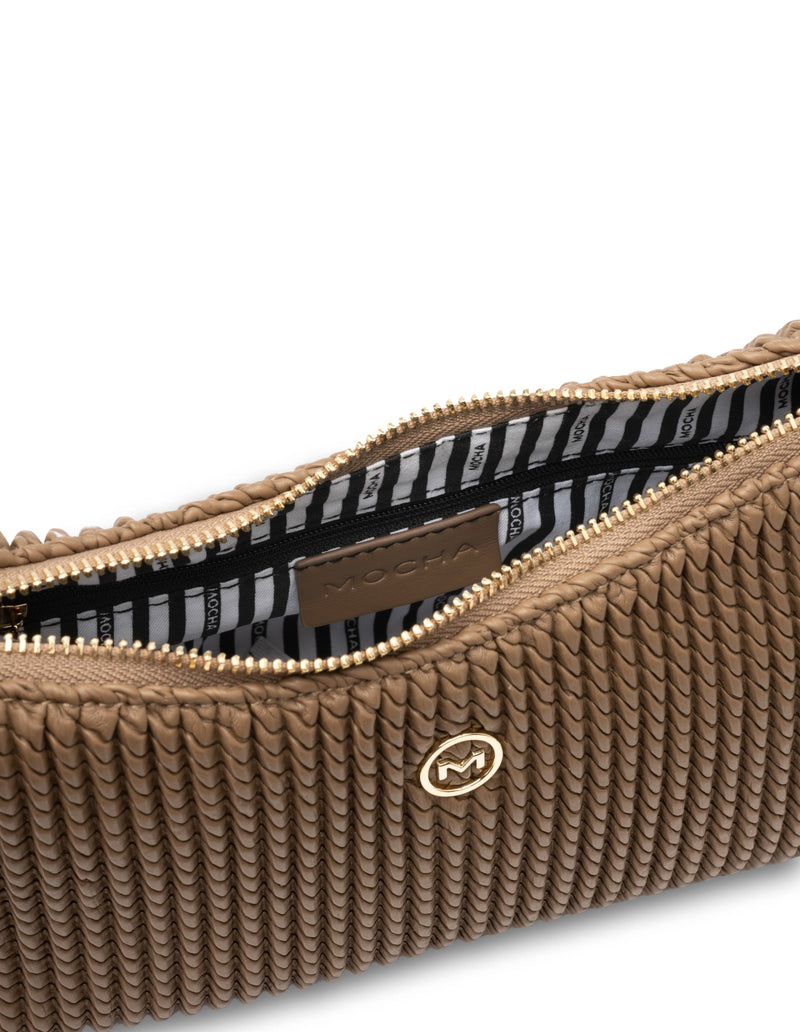 Mocha Serena Crossbody Bag- Hazelnut | Mocha Australia