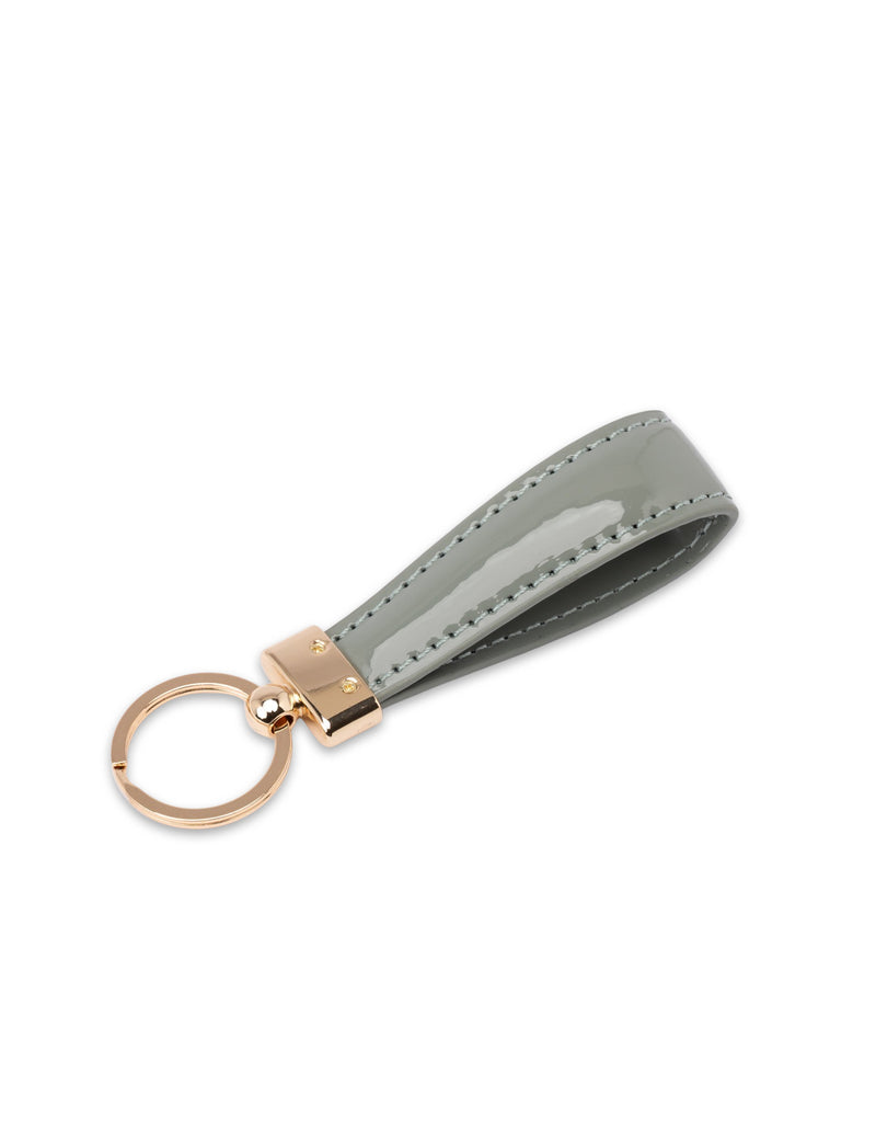 Mocha Willow Patent Key Ring - Sage | Mocha Australia