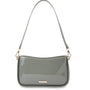 Mocha Willow Patent Crossbody Bag - Sage