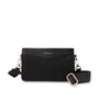 Mocha Penelope Boxy Crossbody - Black