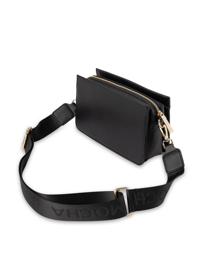 Mocha Penelope Boxy Crossbody - Black | Mocha Australia