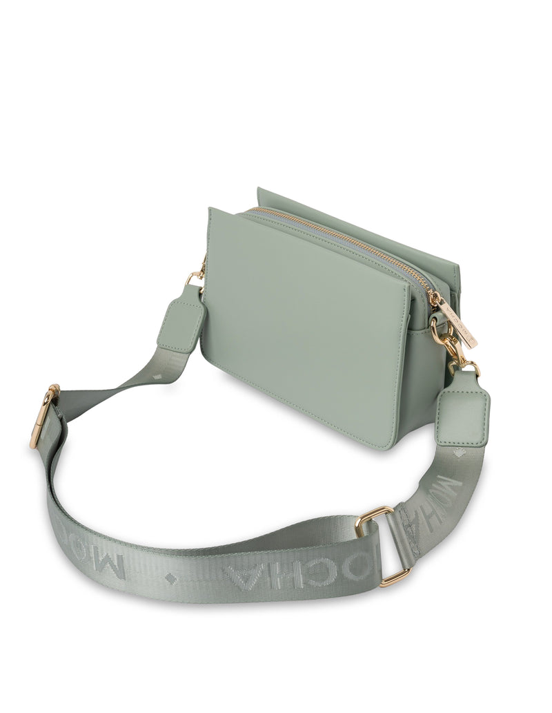 Mocha Penelope Boxy Crossbody - Mint | Mocha Australia