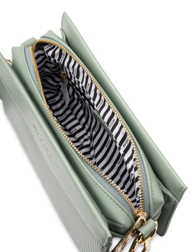 Mocha Penelope Boxy Crossbody - Mint | Mocha Australia