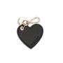 Mocha Penelope Heart Key Ring - Black