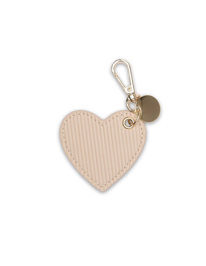 Mocha Penelope Heart Key Ring - Nude | Mocha Australia
