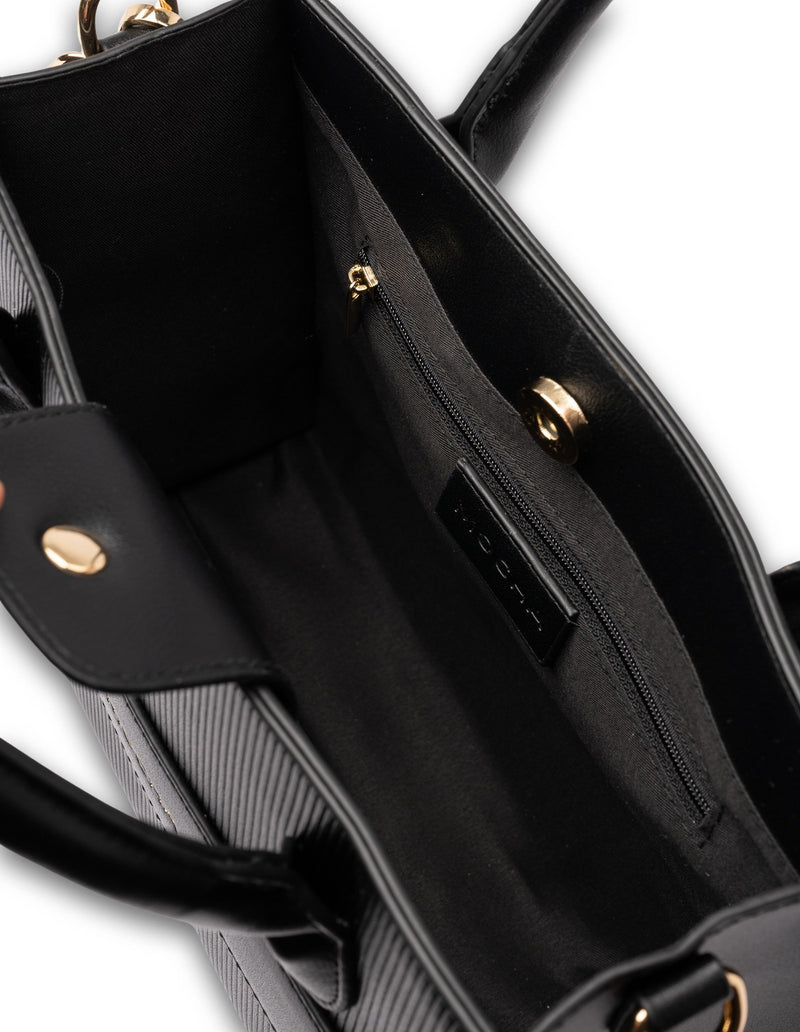 Mocha Penelope Small Tote - Black | Mocha Australia