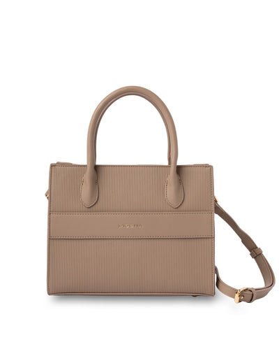 Mocha Penelope Small Tote - Taupe | Mocha Australia