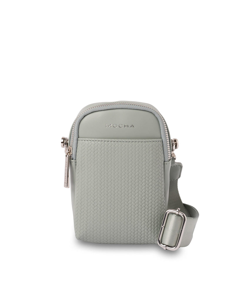 Mocha Tessa Phone Crossbody Bag - Mint | Mocha Australia