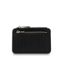 Mocha Tessa Coin Card Holder - Black