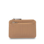 Mocha Tessa Coin Card Holder - Taupe