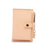 Mocha Simple Clip Coin Wallet - Peach