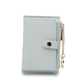 Mocha Simple Clip Coin Wallet - Baby Blue