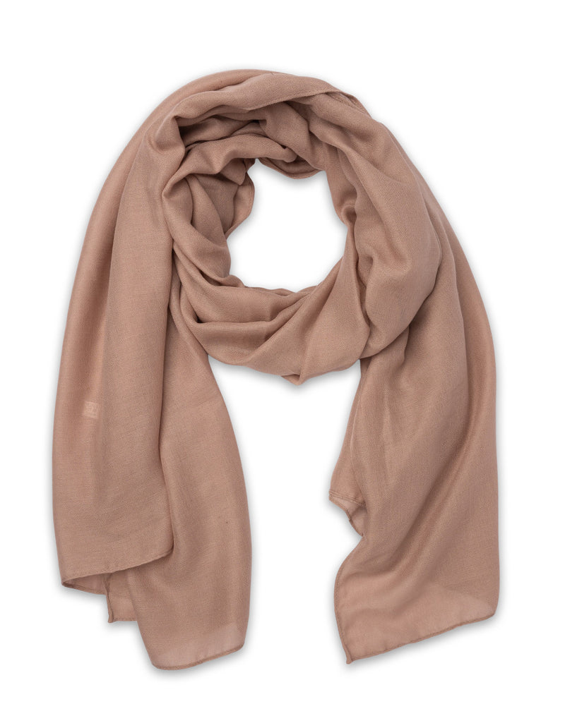 Mocha Timeless Lightweight Scarf - Rose Beige | Mocha Australia
