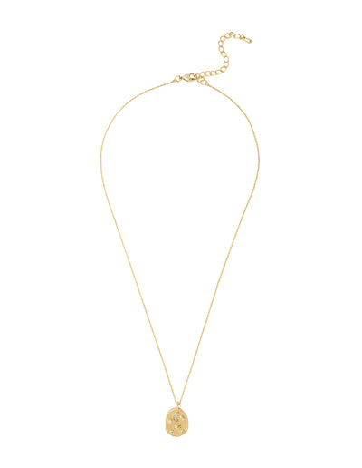 Mocha Celeste Pendant Necklace - Light Gold | Mocha Australia