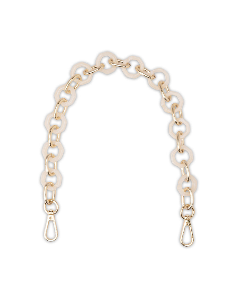 Mocha Hexagon Marble Chain - Clear | Mocha Australia