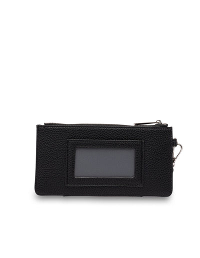 Mocha Longline Coin Card Holder - Black | Mocha Australia