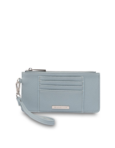 Mocha Longline Coin Card Holder - Blue | Mocha Australia