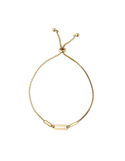Mocha Selena Adjustable Bracelet - Light Gold | Mocha Australia