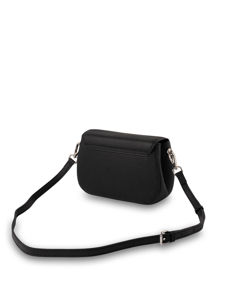 Mocha Sonya Leather Crossbody Bag - Black | Mocha Australia