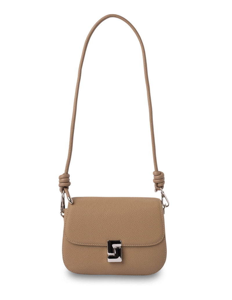 Mocha Sonya Leather Crossbody Bag - Tan | Mocha Australia