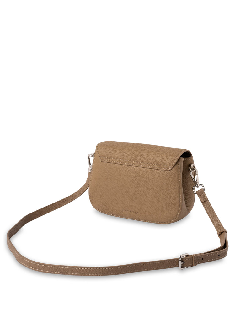 Mocha Sonya Leather Crossbody Bag - Tan | Mocha Australia