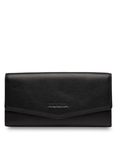 Mocha Tania Long Wallet - Black | Mocha Australia